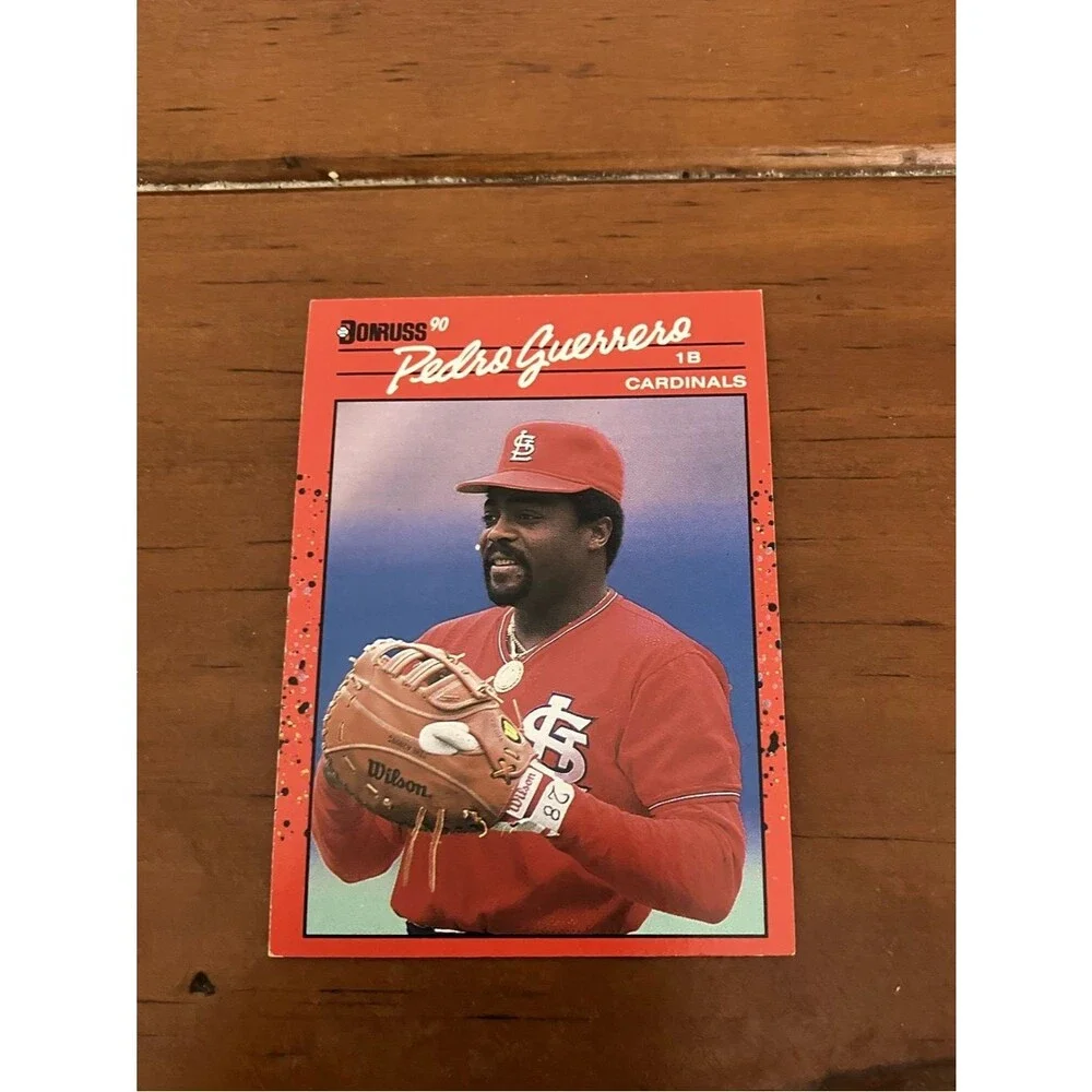 1990 Donruss St. Louis Cardinals Baseball Card Trading Card
